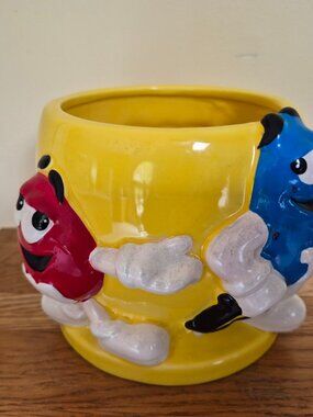 M & M's Ceramic Candy Dish/Planter
